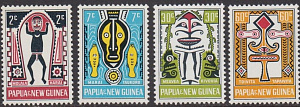 Папуа Новая Гвинея, 1966, Мифология (I), 4 марки